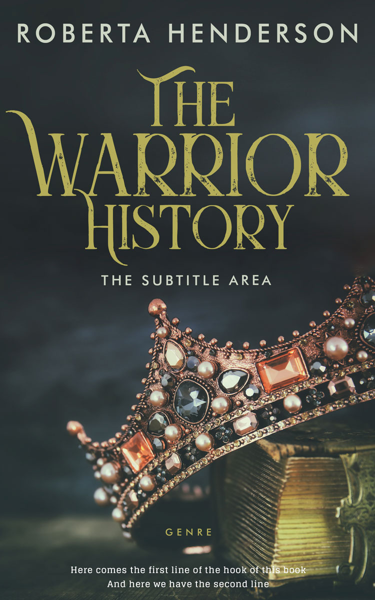 2D view of Premade Historical Book Cover - Outer Space