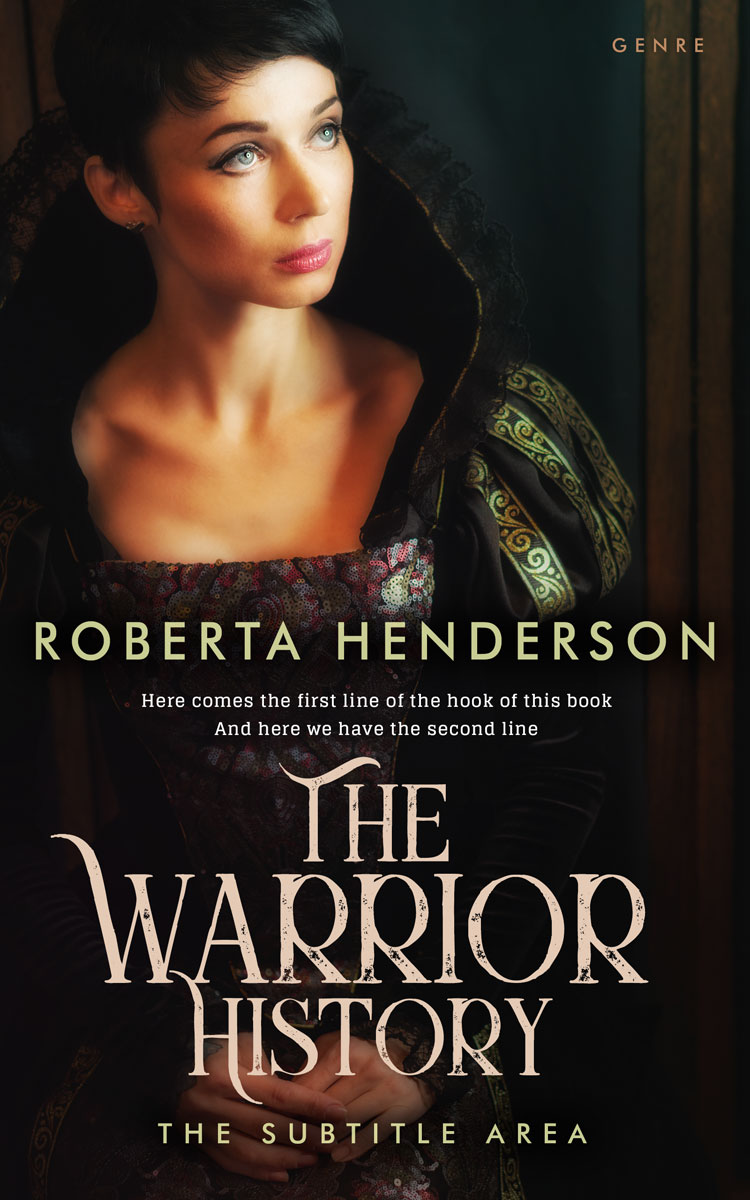 2D view of Cod Gray #9471 - Premade Historical Book Cover