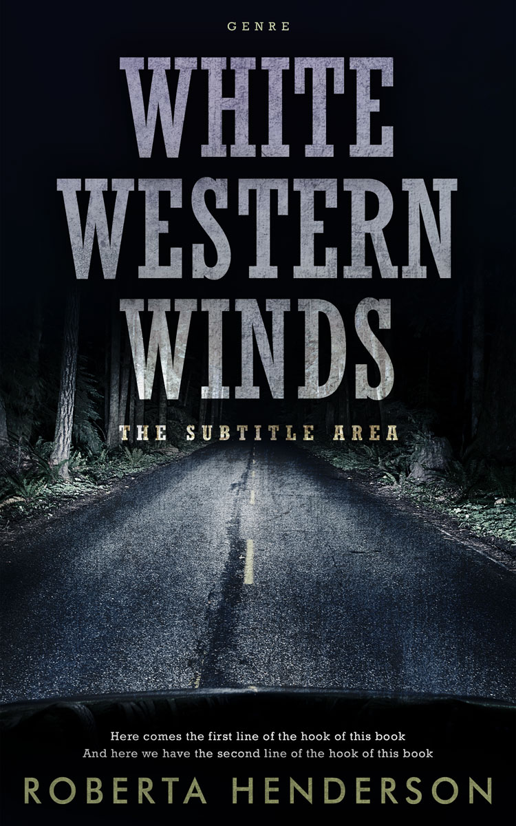 2D view of Manatee #9487 - Premade Mystery & Thriller & Suspense Book Cover