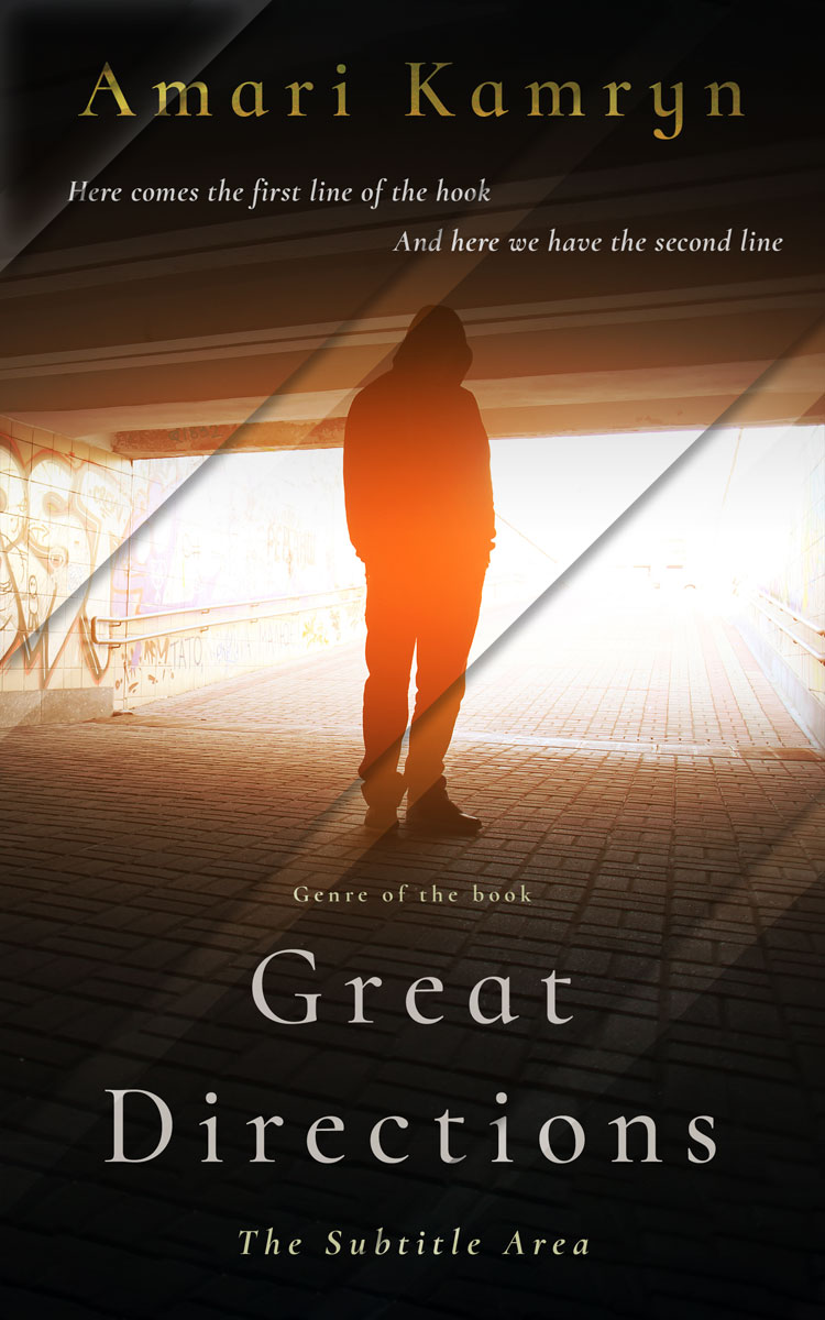 2D view of Premade Mystery & Thriller & Suspense Book Cover - Cameo