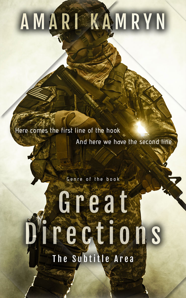 2D view of White Rock #9541 - Premade Mystery & Thriller & Suspense Book Cover