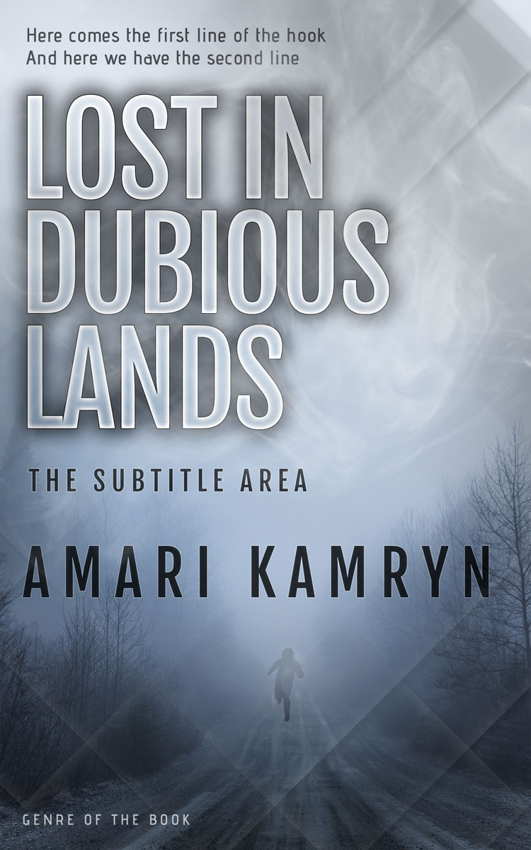 2D view of Cadet Blue #9546 - Premade Mystery & Thriller & Suspense Book Cover