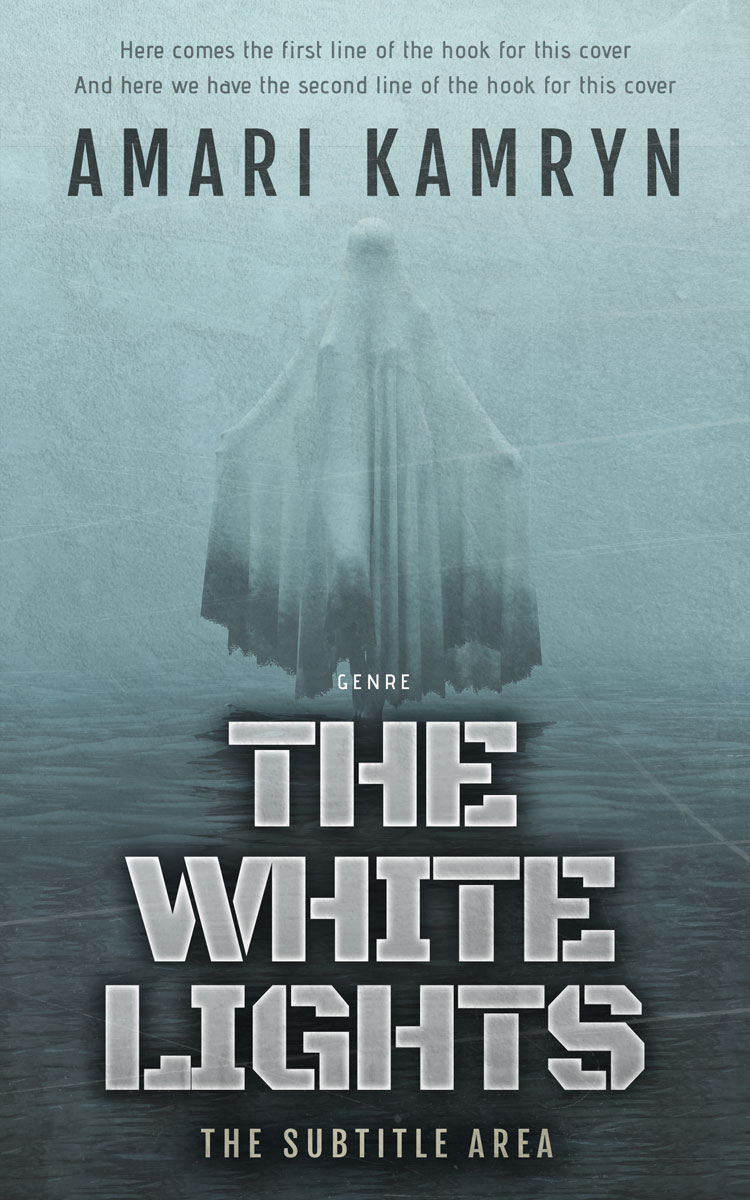 2D view of Cascade #9571 - Premade Horror Book Cover