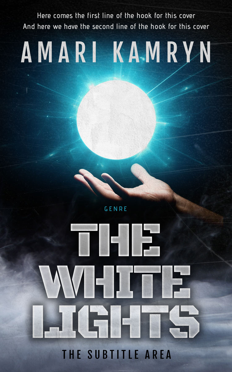 2D view of French Gray #9573 - Premade Fantasy Book Cover