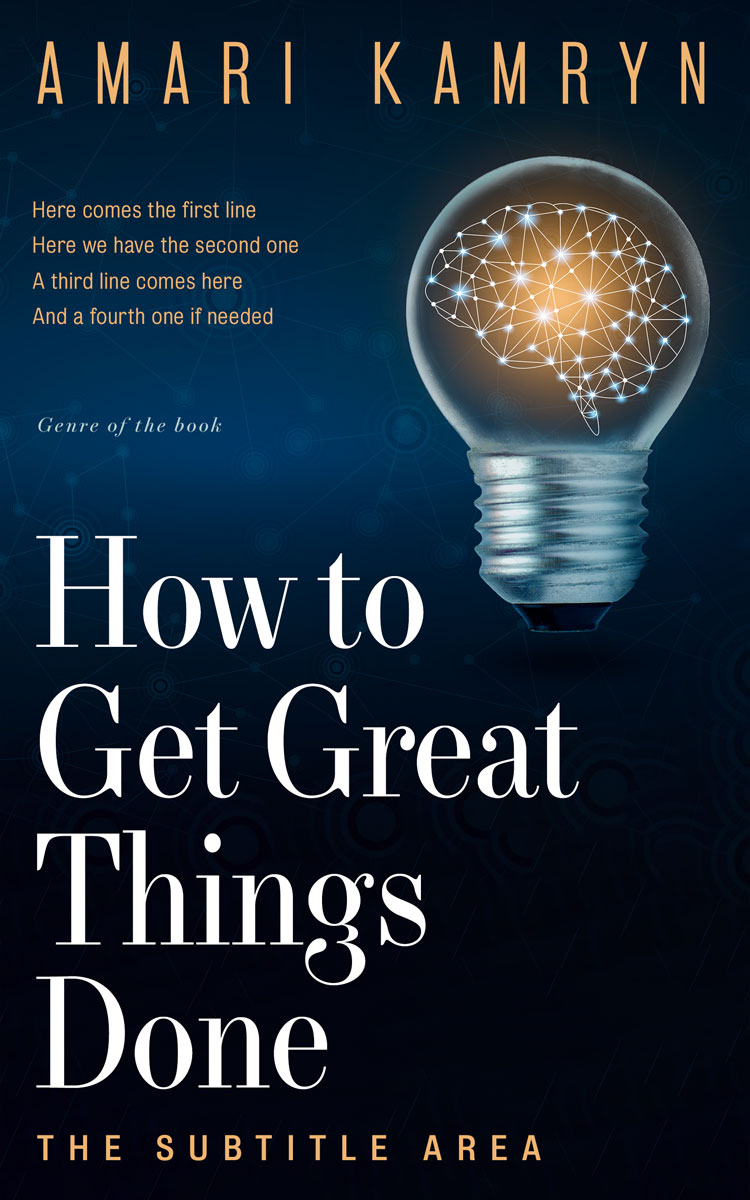 2D view of Firefly #9579 - Premade Business Book Cover