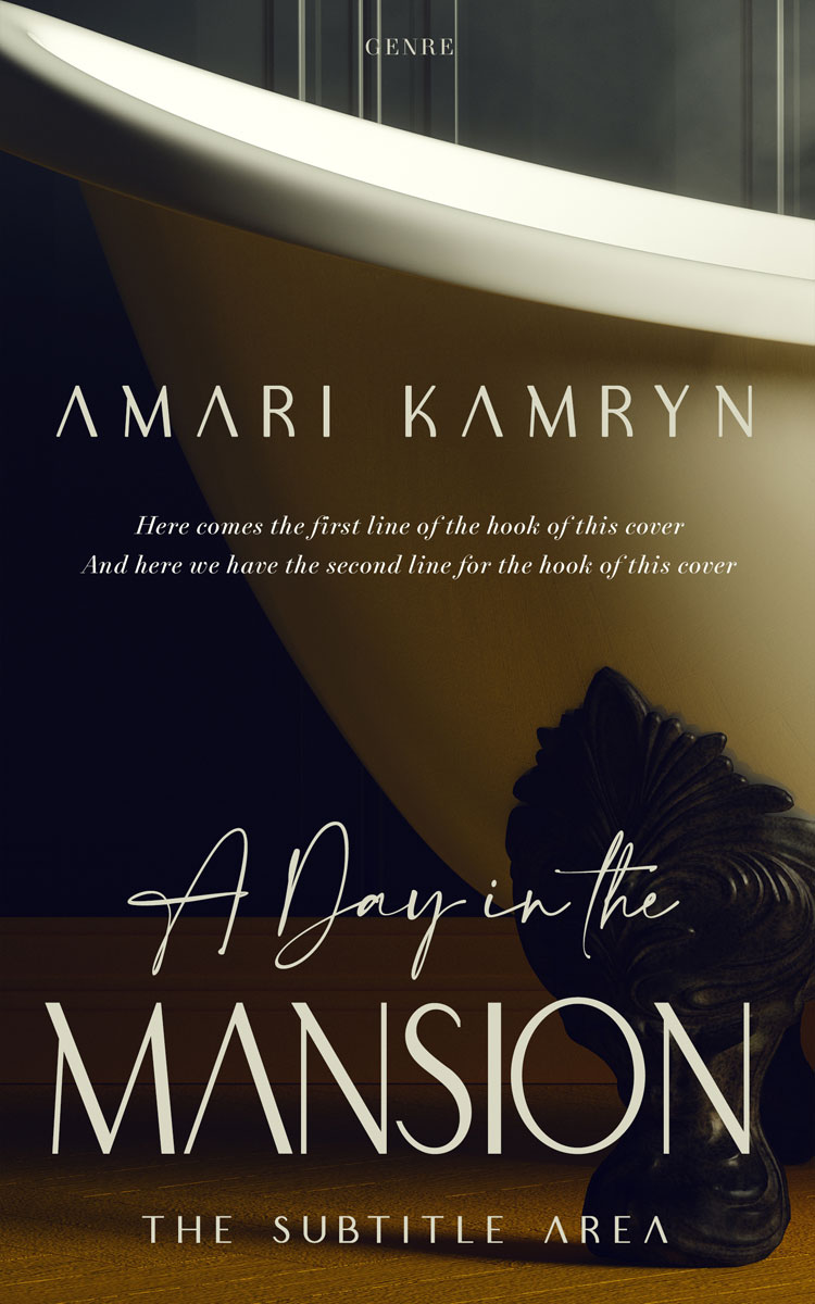 2D view of Cocoa Brown #9604 - Premade Mystery & Thriller & Suspense Book Cover