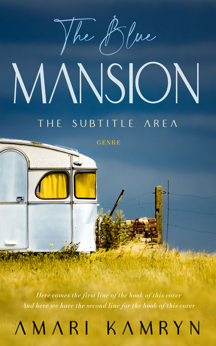 2D view of Premade Literary Fiction Book Cover - Sundance