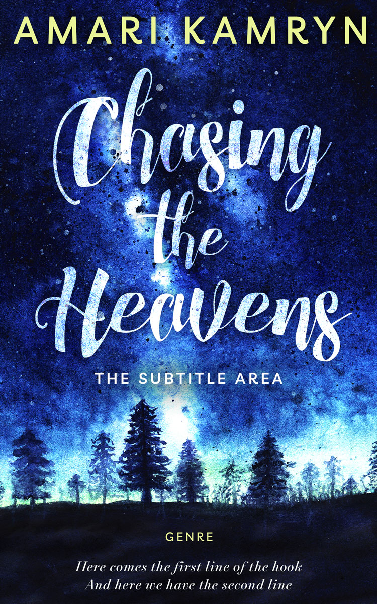 2D view of Black #9642 - Premade Abstract Book Cover