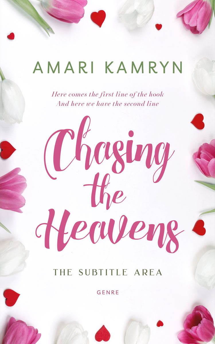 2D view of Premade Romance Book Cover - Mulberry