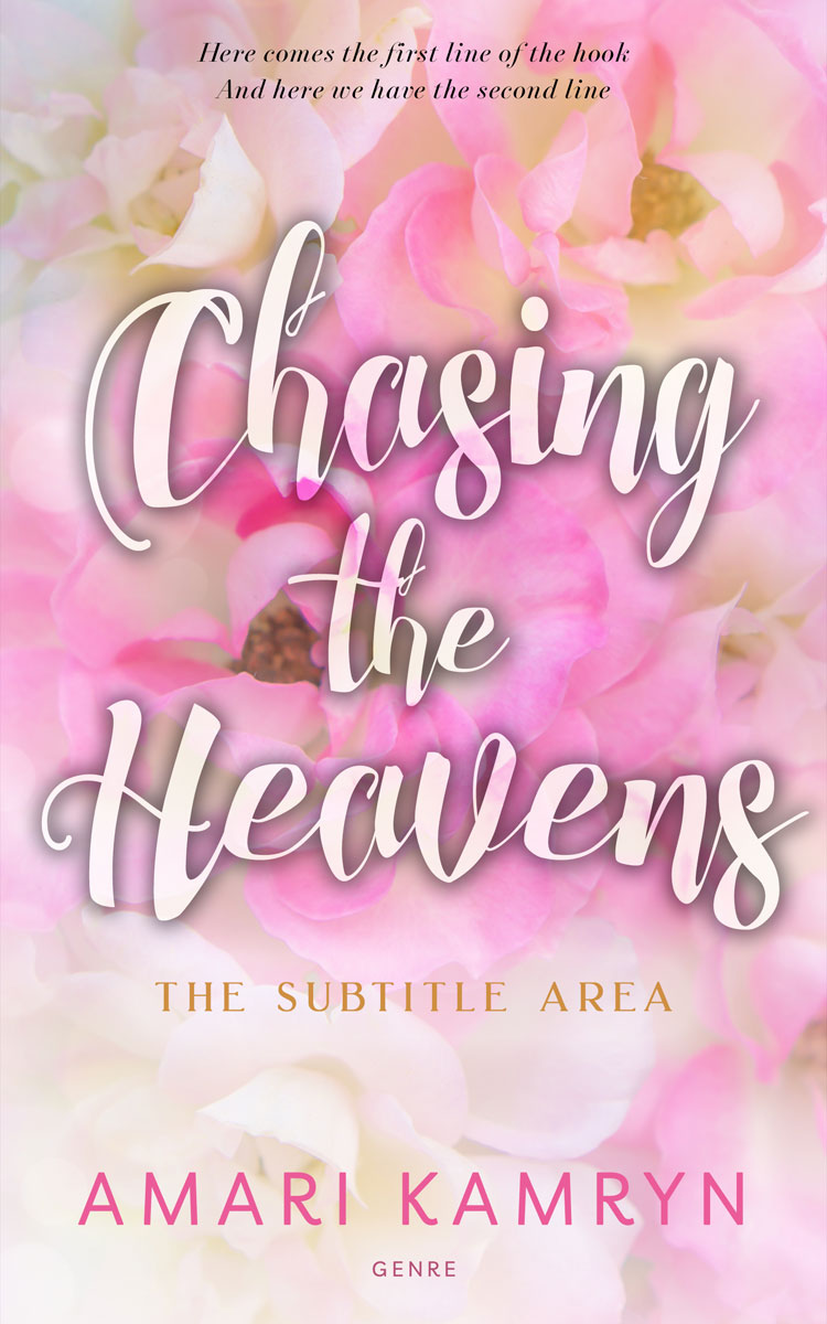 2D view of Premade Romance Book Cover - Vanilla Ice