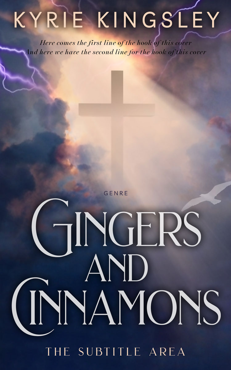 2D view of Ebony Clay #9665 - Premade Apocalyptica Book Cover