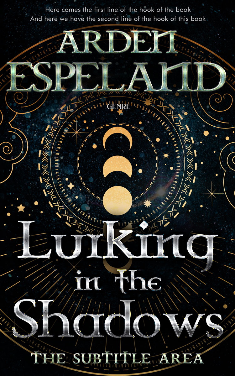 2D view of Coral Reef #9732 - Premade Fantasy Book Cover