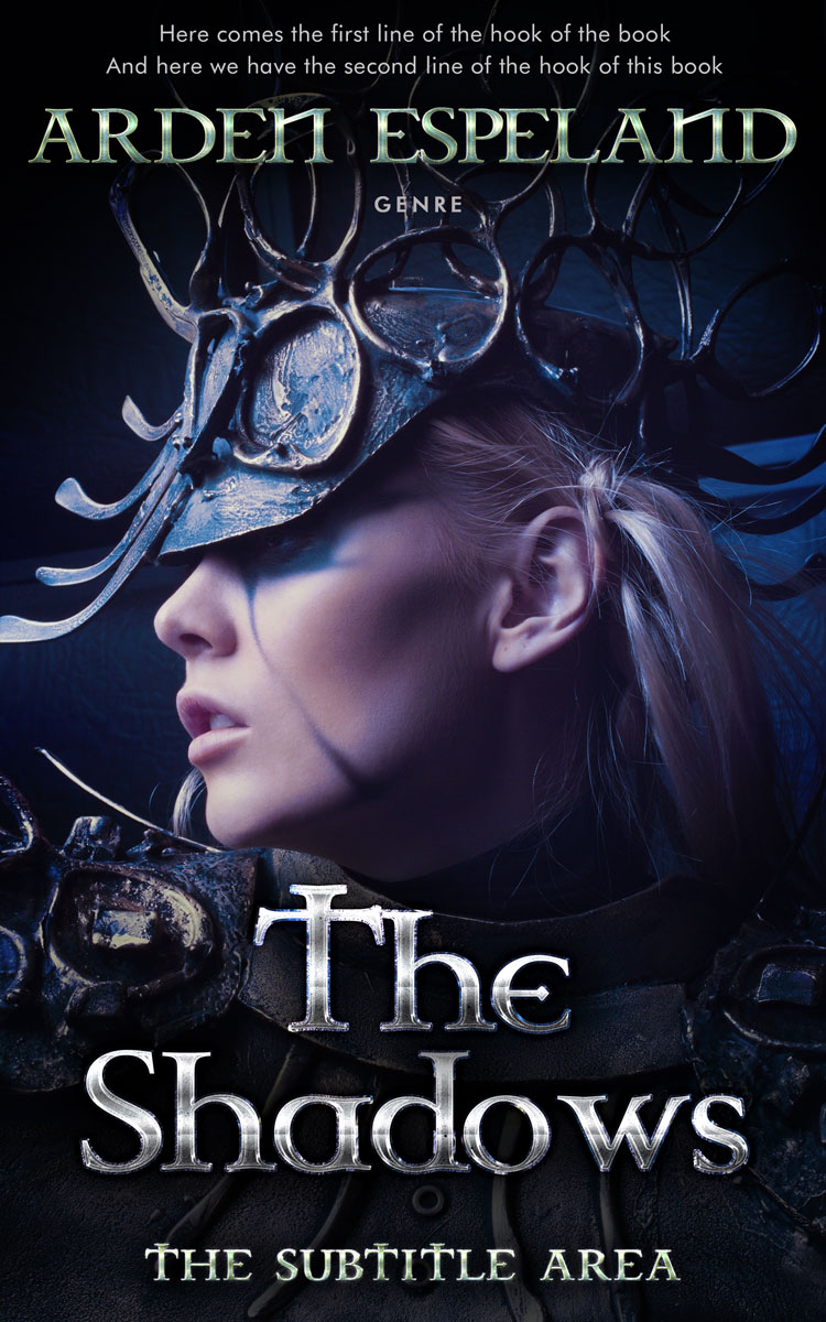 2D view of Cinder #9737 - Premade Fantasy Book Cover