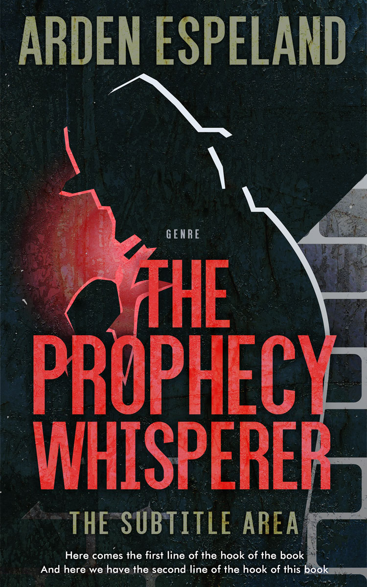 2D view of Chestnut Rose #9752 - Premade Mystery & Thriller & Suspense Book Cover