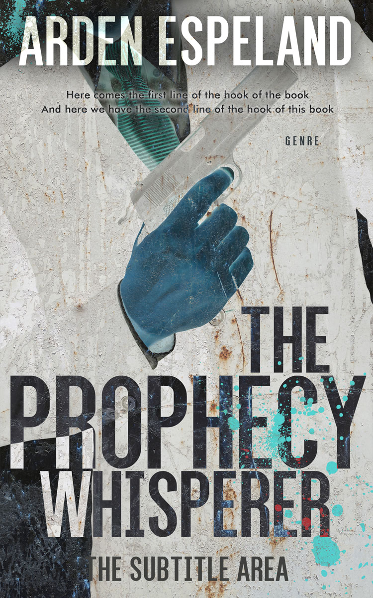 2D view of Gray Nickel #9760 - Premade Mystery & Thriller & Suspense Book Cover