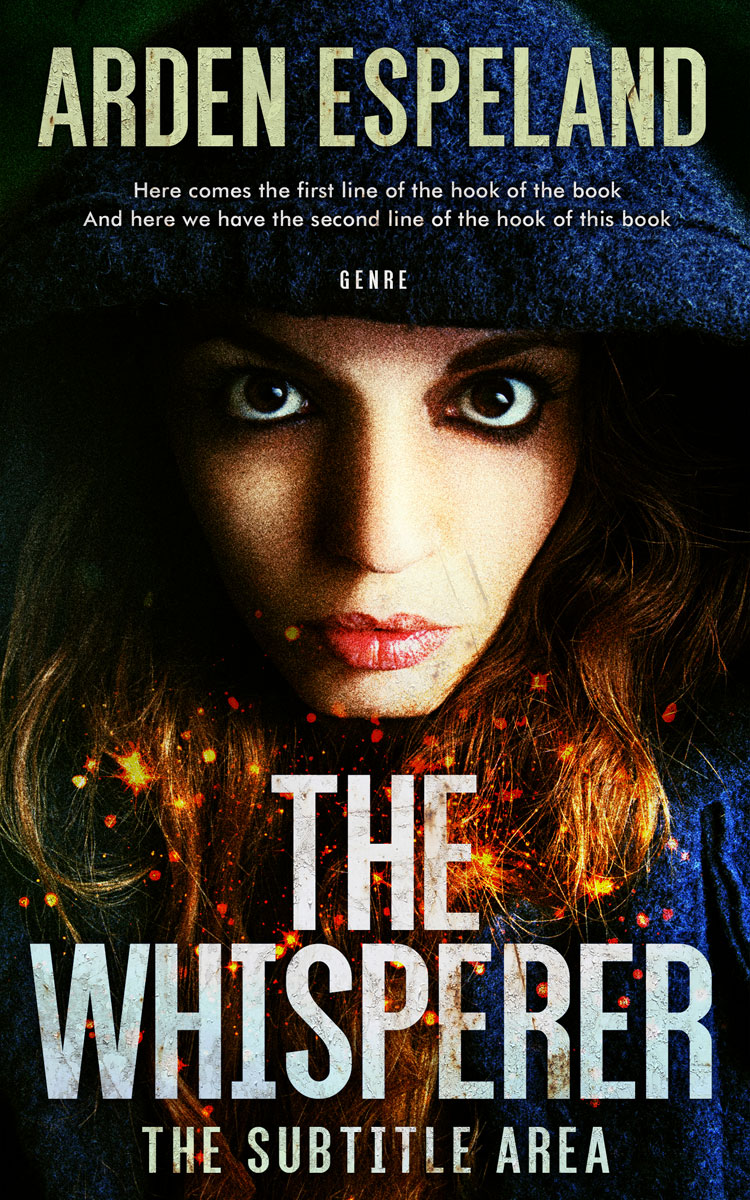 2D view of Vanilla #9764 - Premade Horror Book Cover