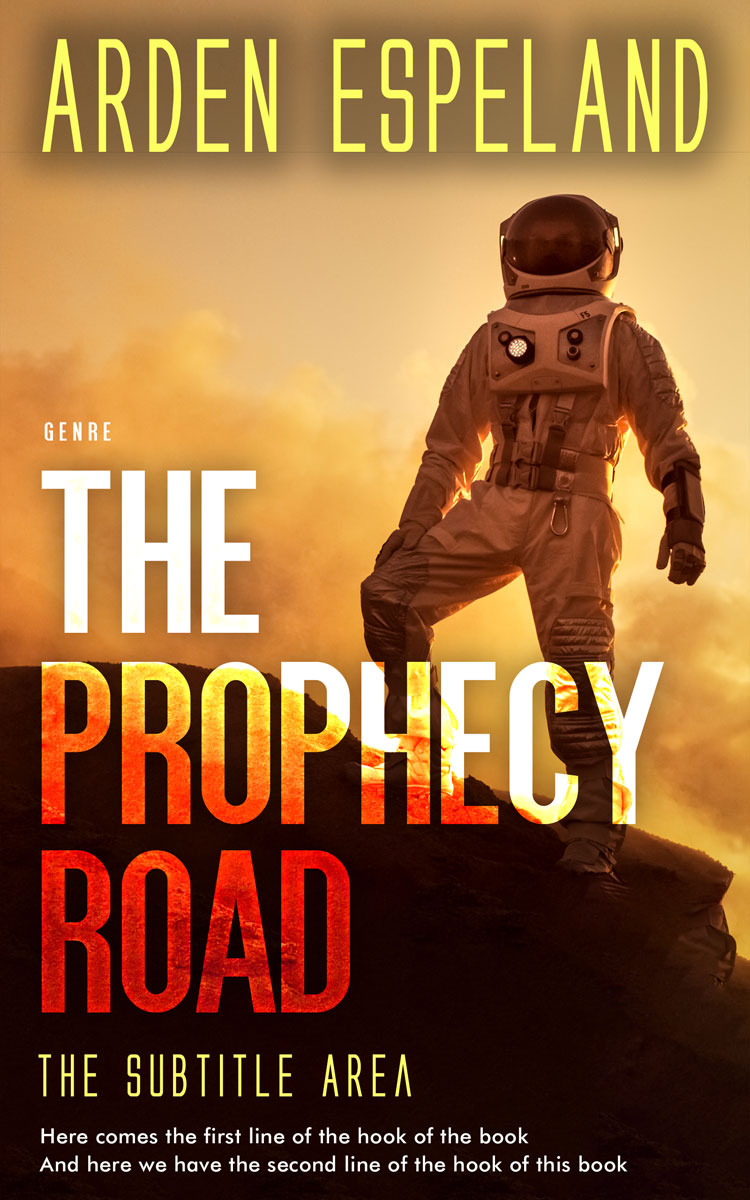 2D view of Tussock #9785 - Premade Science Fiction Book Cover