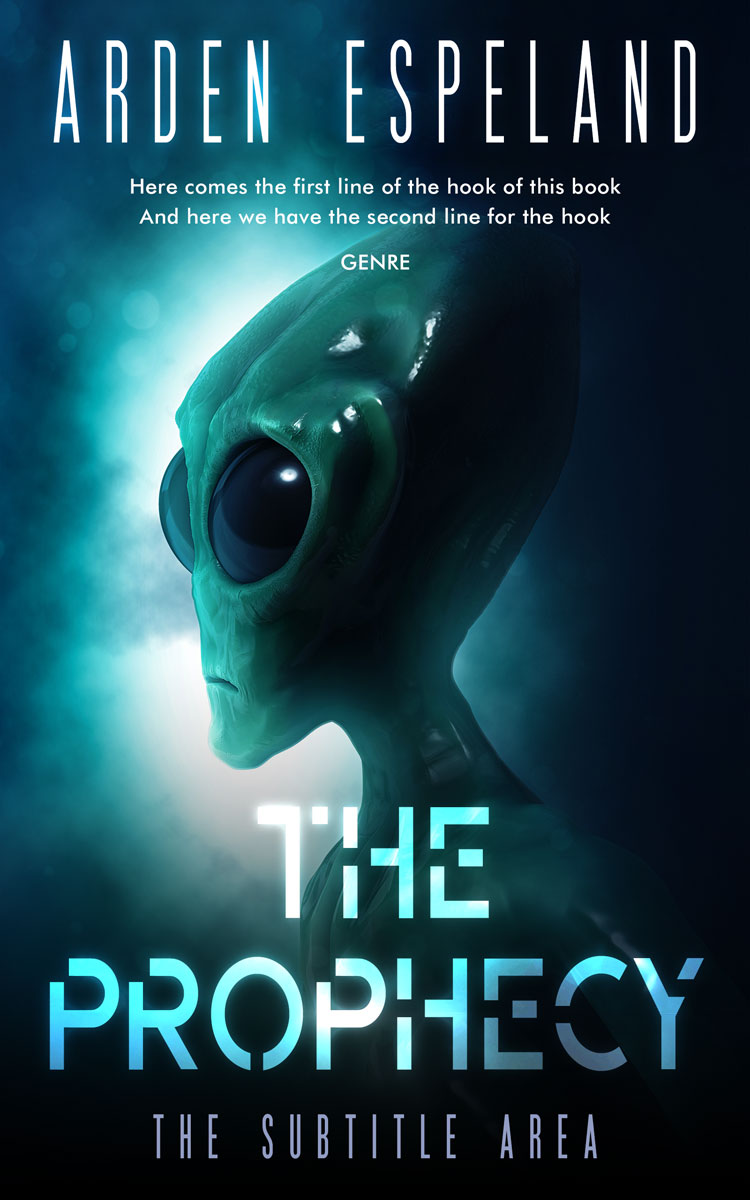 2D view of Black Pearl #9788 - Premade Science Fiction Book Cover