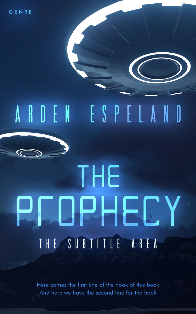 2D view of Big Stone #9791 - Premade Apocalyptica Book Cover