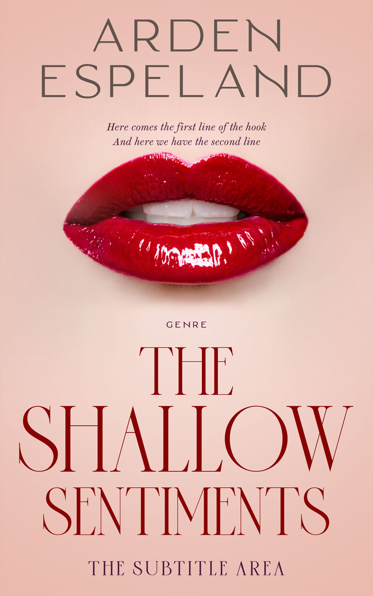 2D view of Premade Erotica Book Cover - Just Right