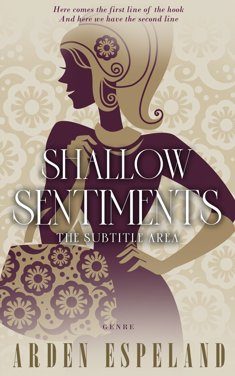 2D view of Soft Amber #9829 - Premade Teen & Young Adult Book Cover