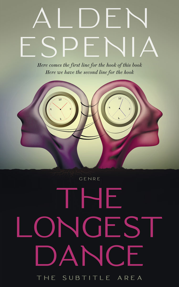 2D view of Gray Olive #9840 - Premade Health & Mind & Body Book Cover