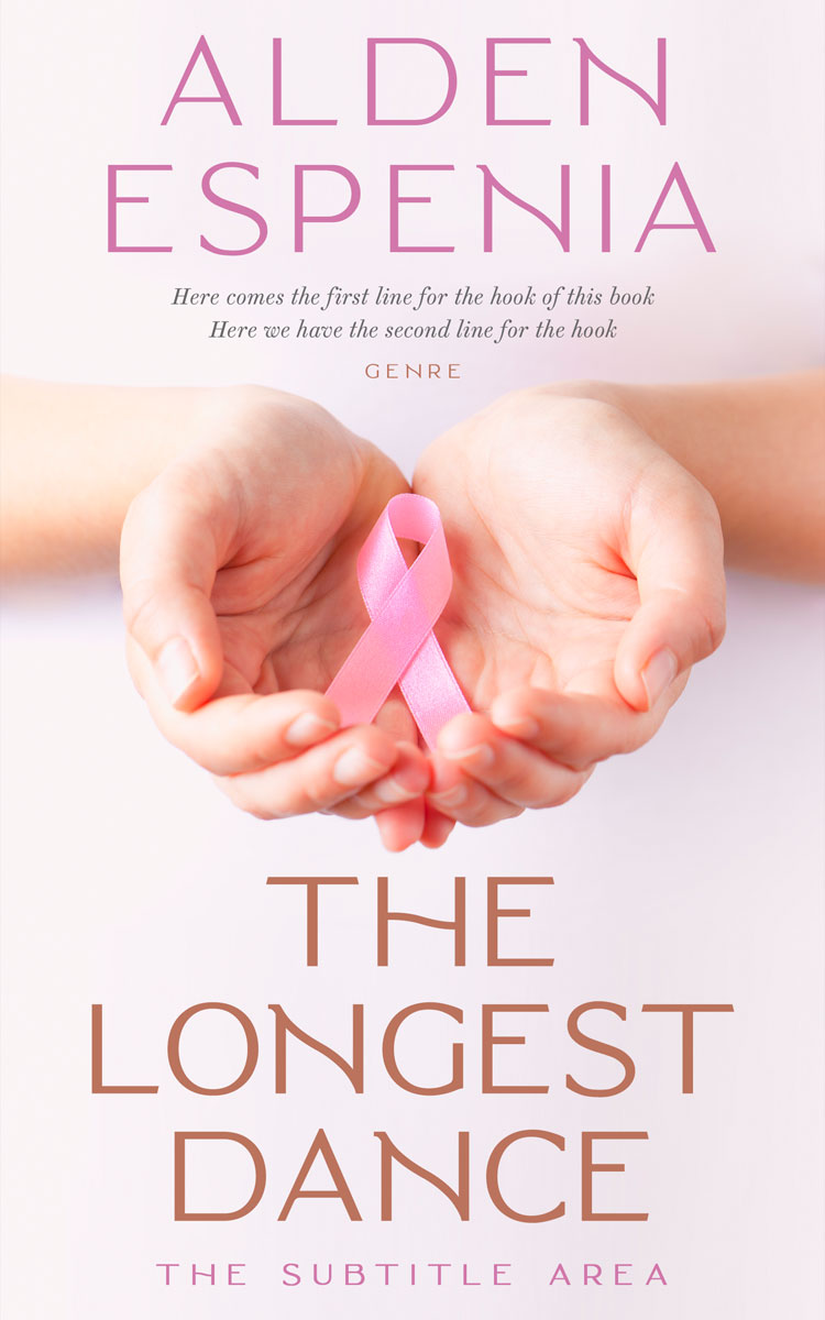 2D view of Dawn Pink #9844 - Premade Health & Mind & Body Book Cover