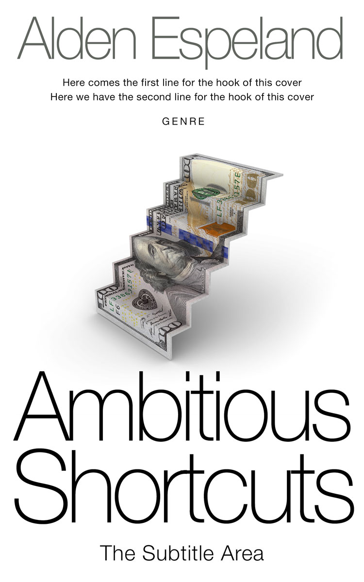 2D view of Quill Gray #9850 - Premade Self-Improvement & Self-Help Book Cover