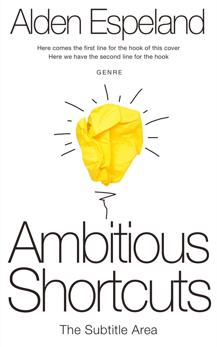 2D view of Golden Dream #9858 - Premade Self-Improvement & Self-Help Book Cover