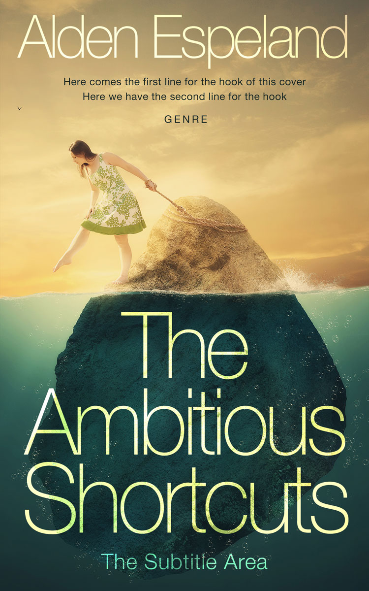 2D view of Te Papa Green #9861 - Premade Surreal Book Cover