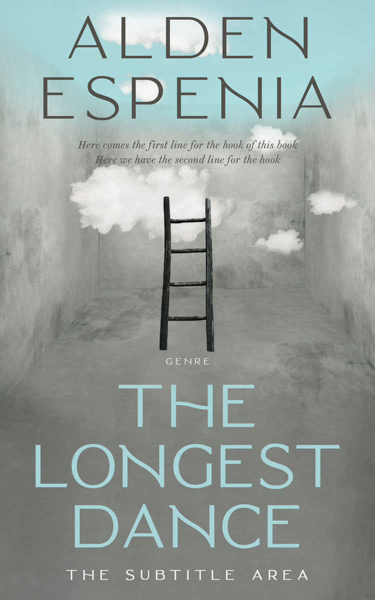 2D view of Mantle #9872 - Premade Abstract Book Cover