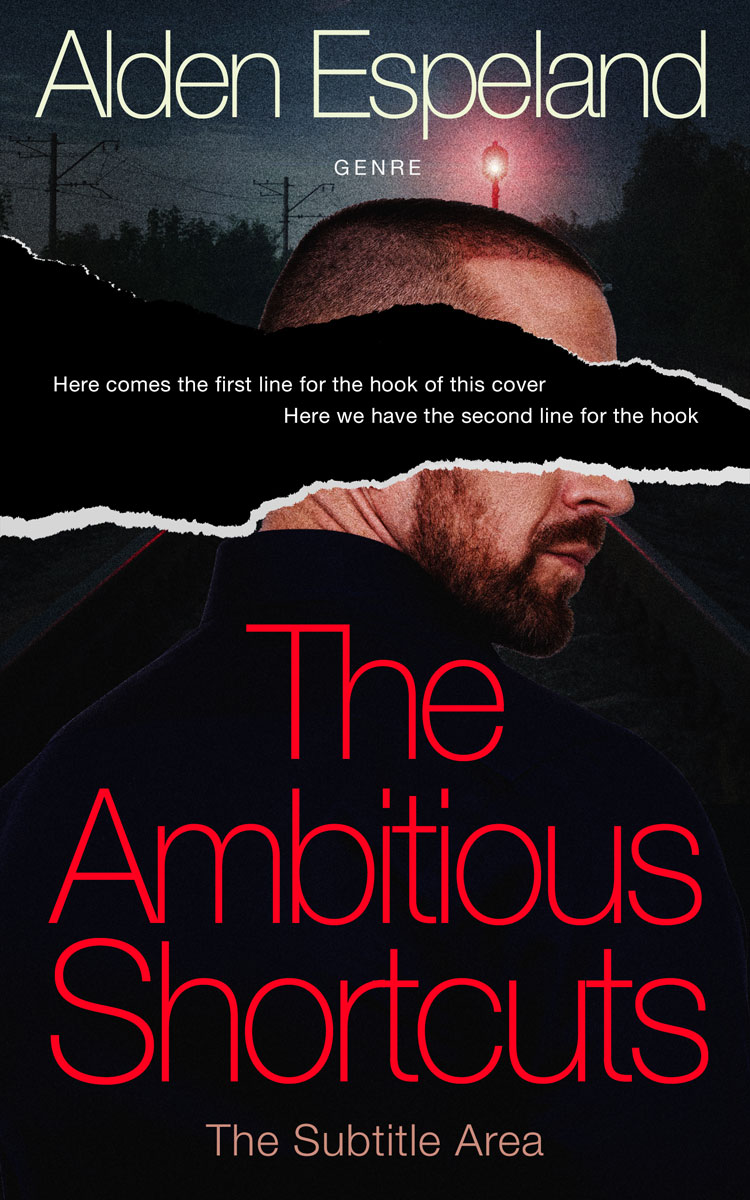 2D view of Premade Mystery & Thriller & Suspense Book Cover - Woodsmoke