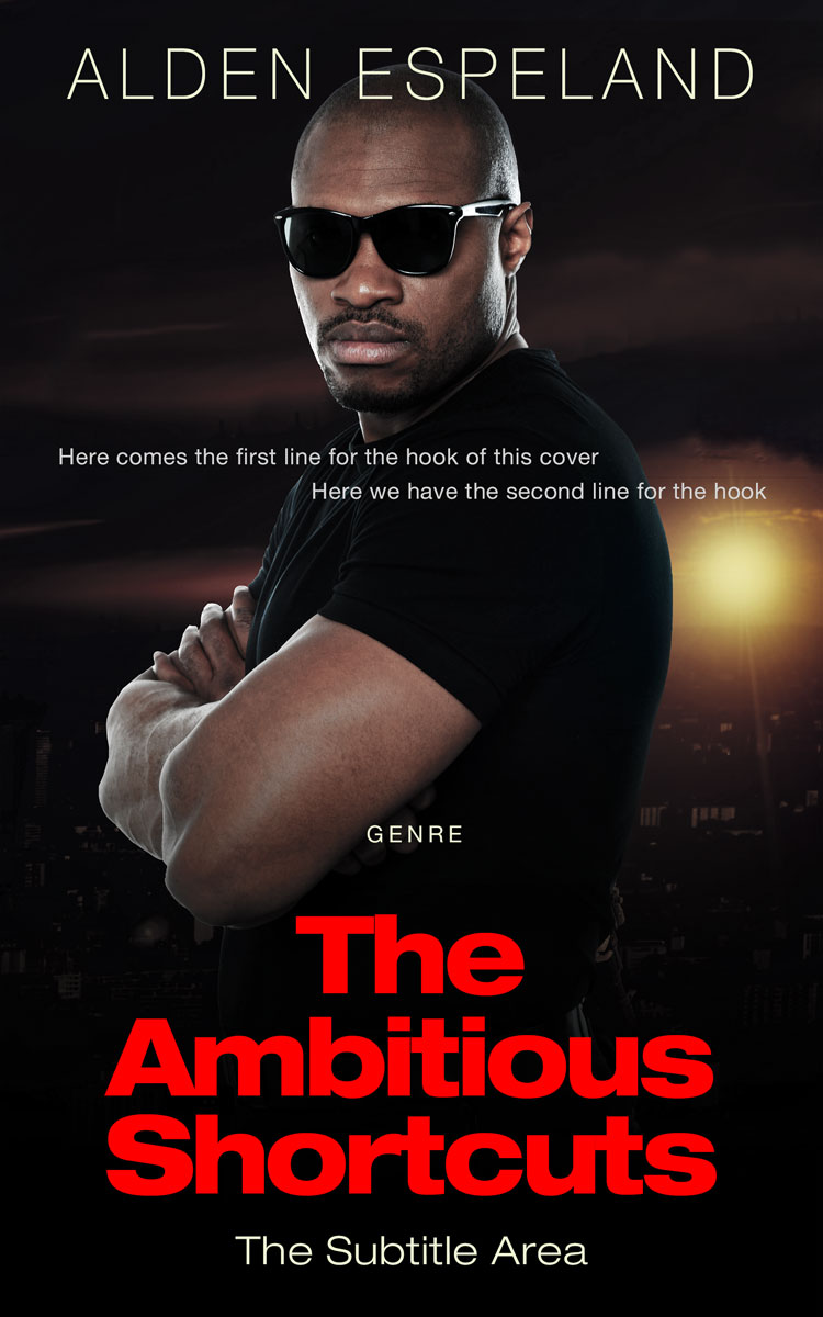 2D view of Cod Gray #9875 - Premade Mystery & Thriller & Suspense Book Cover