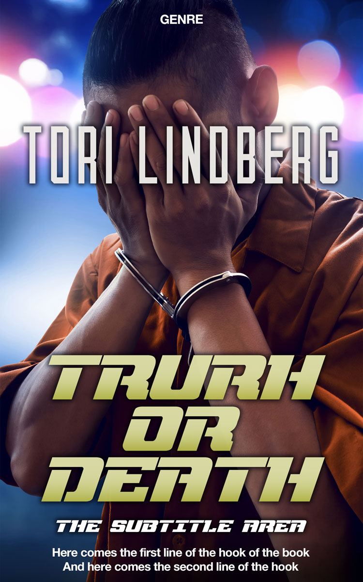 2D view of Bleached Cedar #9908 - Premade Action & Adventure Book Cover