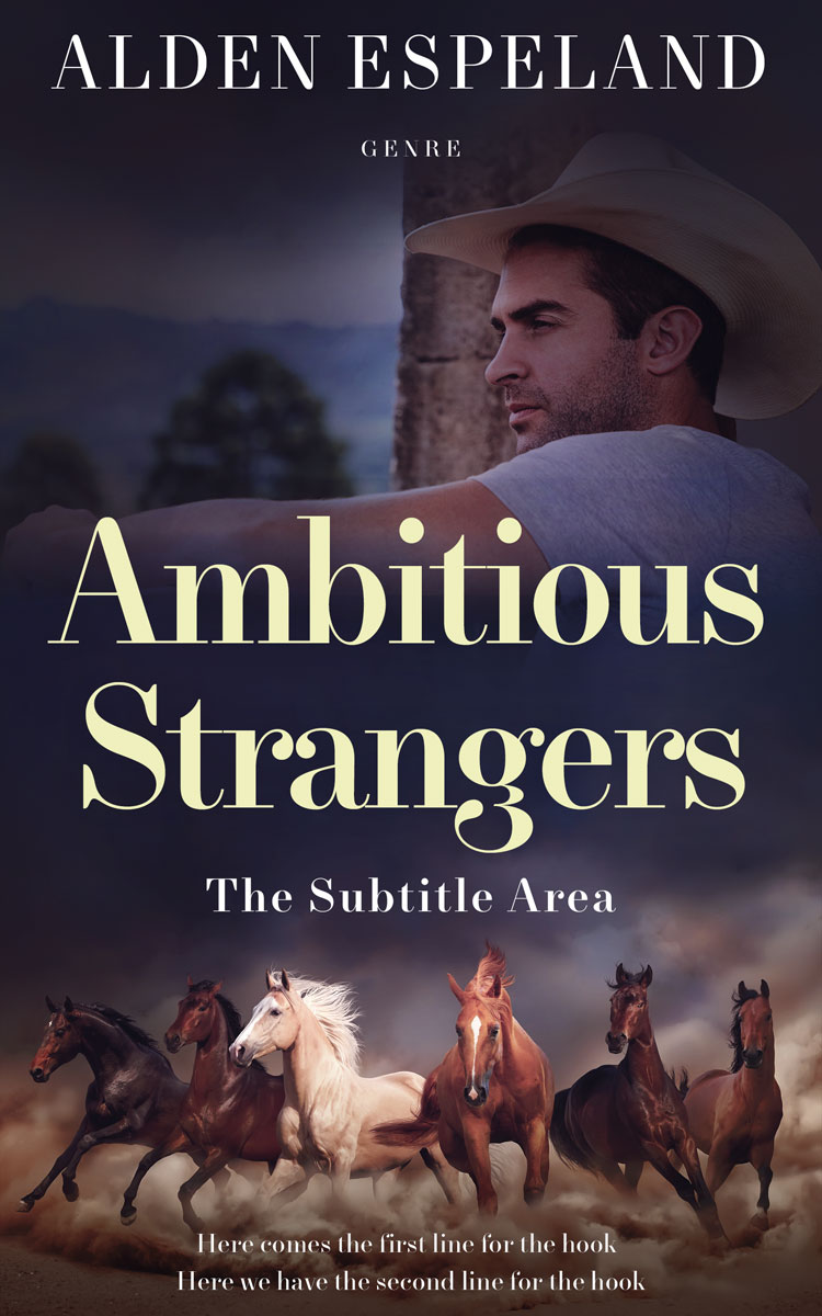 2D view of Blackcurrant #9957 - Premade Literary Fiction Book Cover