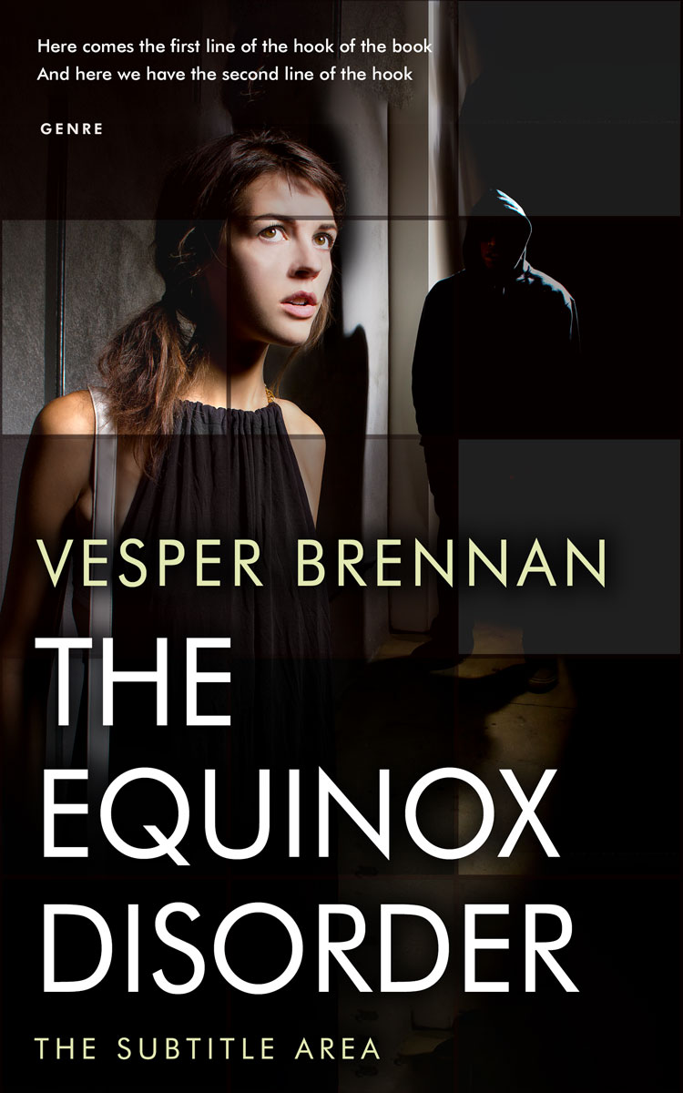 2D view of Premade Mystery & Thriller & Suspense Book Cover - Zeus