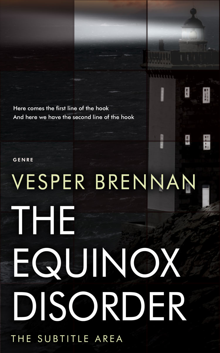 2D view of Cod Gray #9997 - Premade Mystery & Thriller & Suspense Book Cover