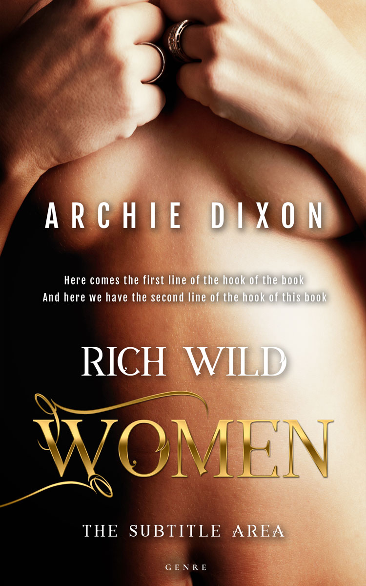 2D view of Tan #10010 - Premade Erotica Book Cover