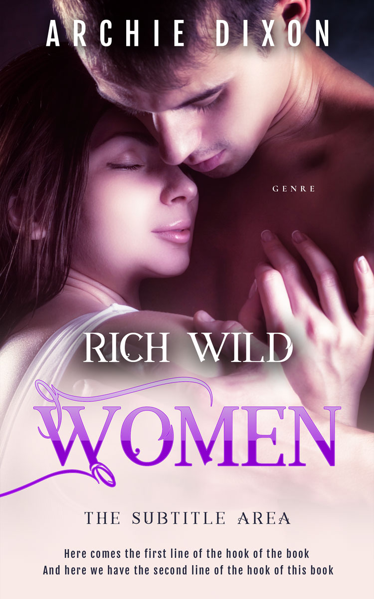 2D view of Premade Erotica Book Cover - Tamarind