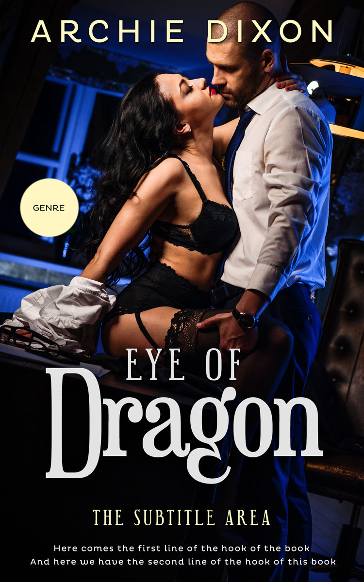 2D view of Premade Erotica Book Cover - Akaroa