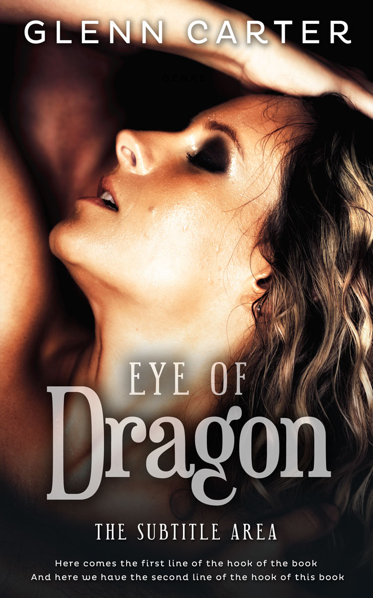 2D view of Cocoa Brown #10025 - Premade Erotica Book Cover