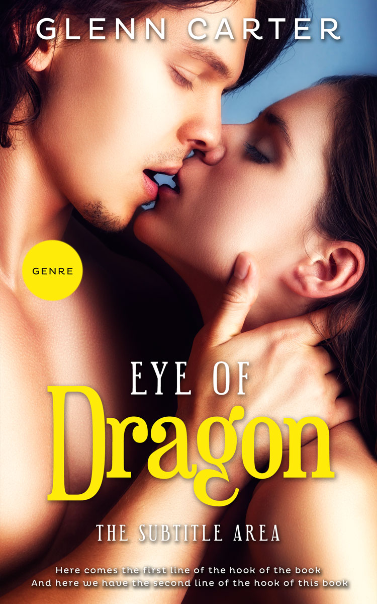 2D view of Premade Erotica Book Cover - Petite Orchid