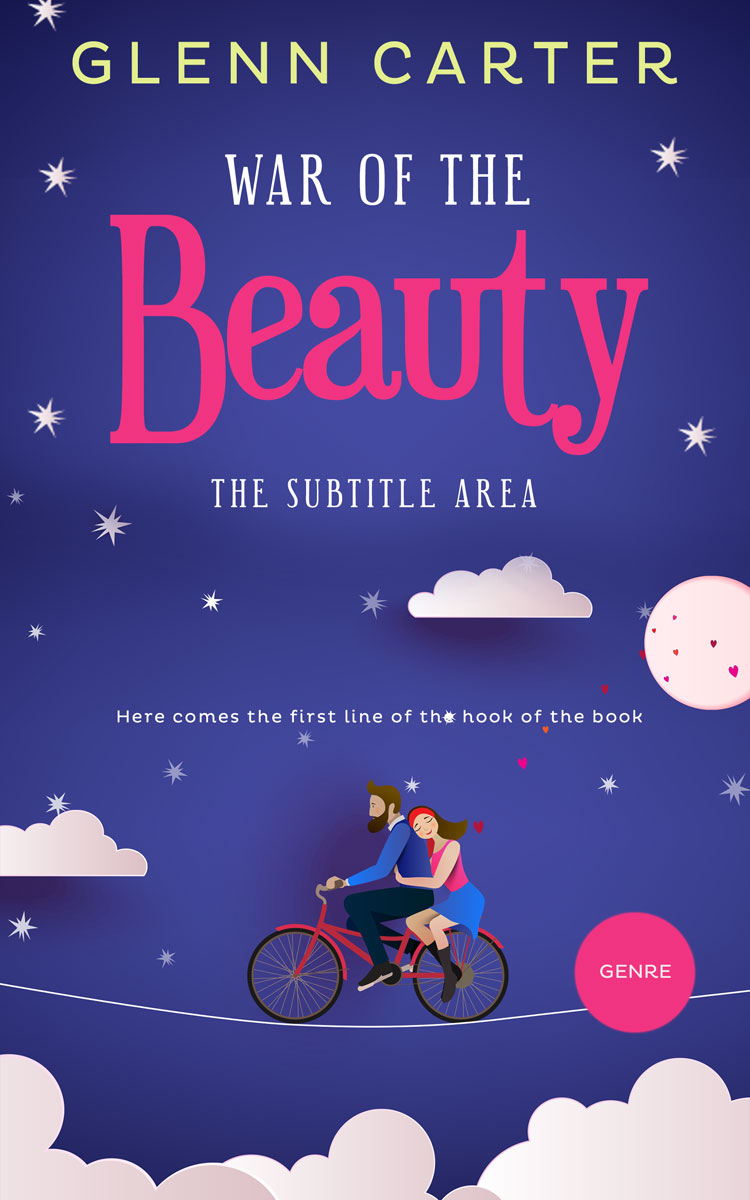 2D view of Premade Romance Book Cover - Minsk