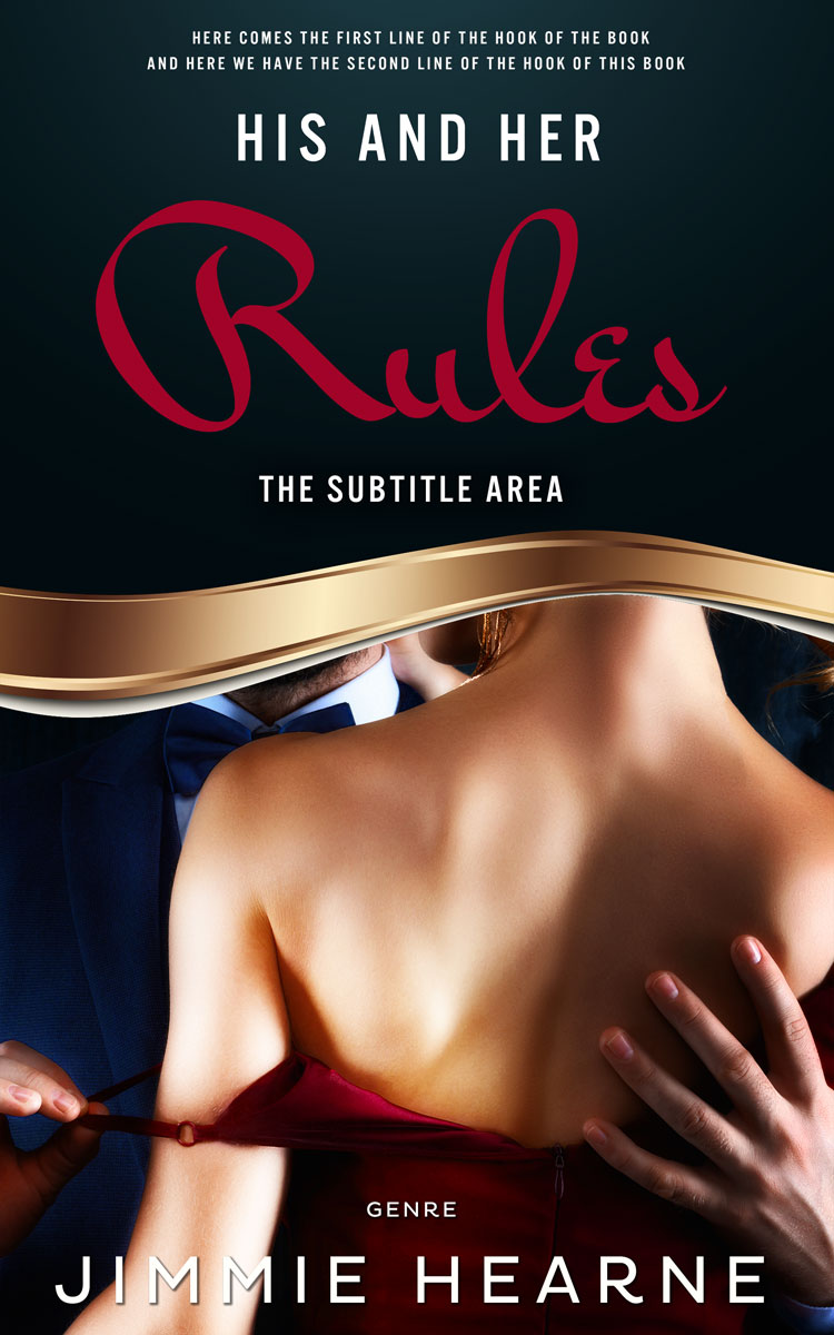 2D view of Thunder #10043 - Premade Erotica Book Cover