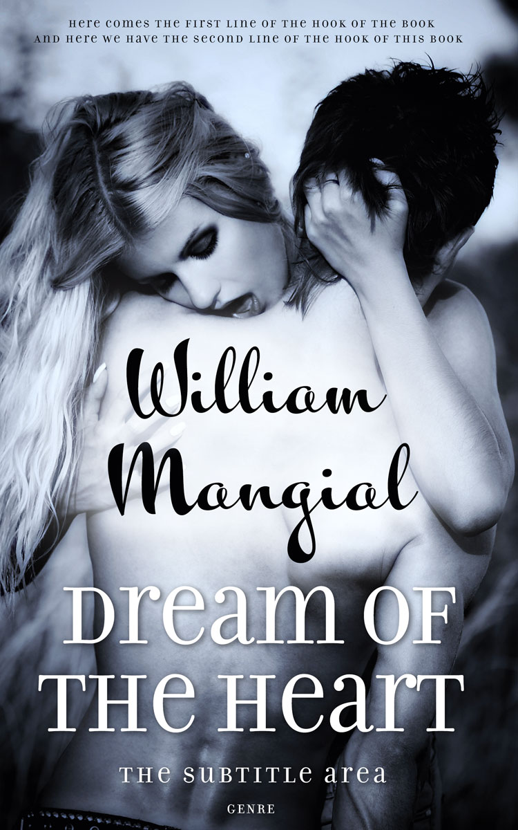 2D view of Charade #10057 - Premade Erotica Book Cover