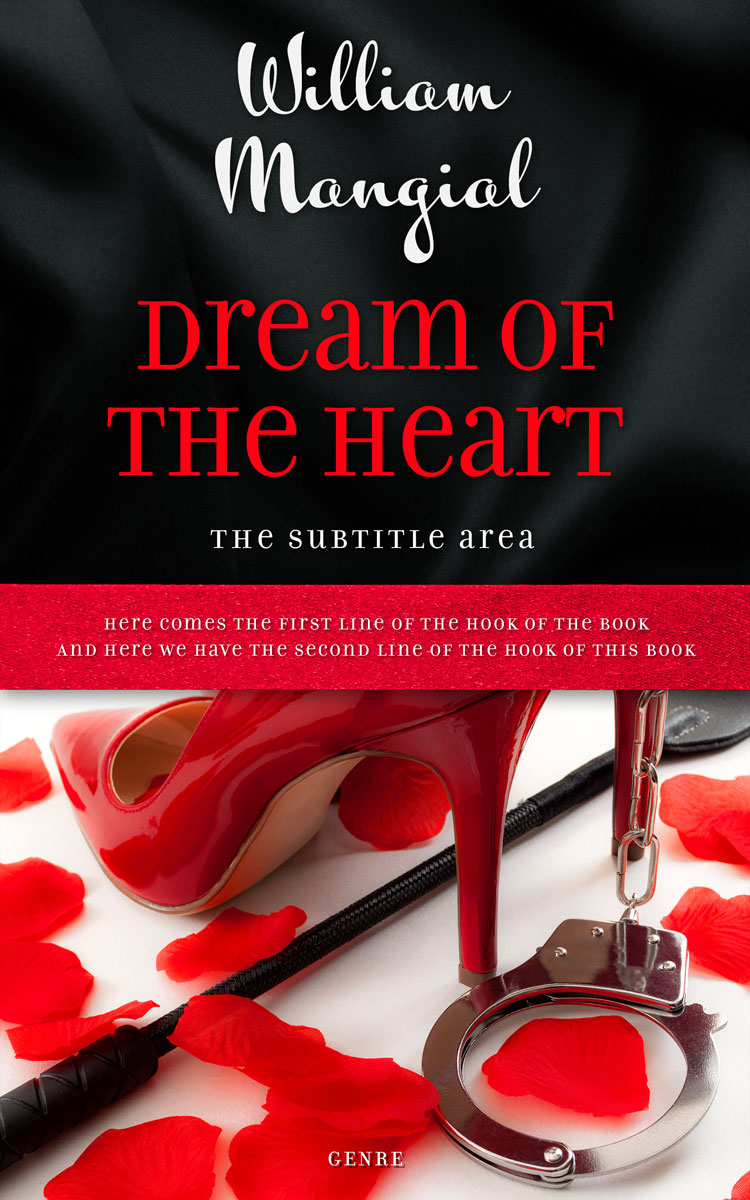 2D view of Premade Erotica Book Cover - Mandy