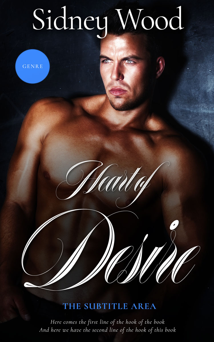 2D view of Cod Gray #10073 - Premade Erotica Book Cover