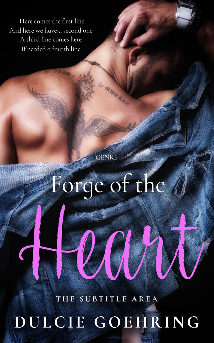 2D view of Viola #10102 - Premade Erotica Book Cover