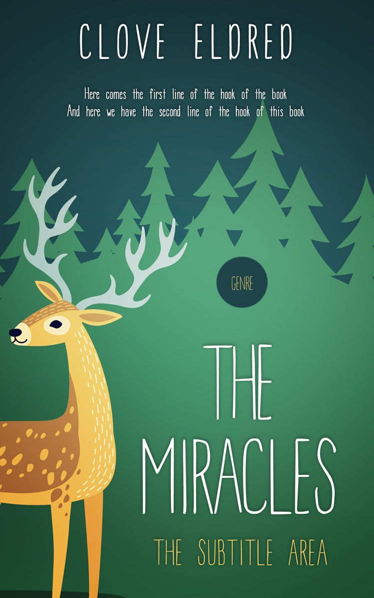 2D view of Stromboli #10151 - Premade Abstract Book Cover