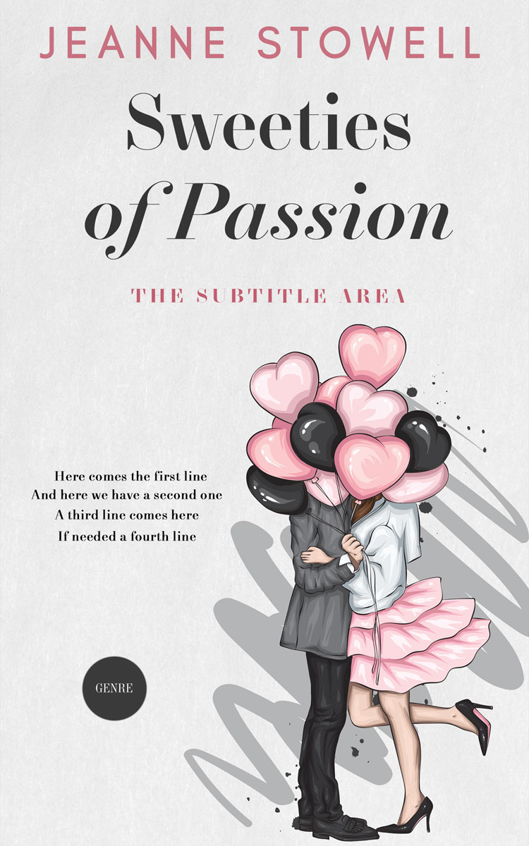 2D view of Bon Jour #10175 - Premade Romance Book Cover